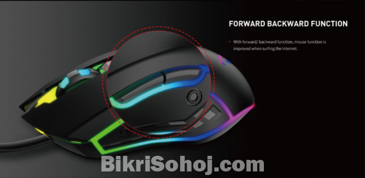 Havit HV-MS1018 RGB Optical Gaming Mouse.